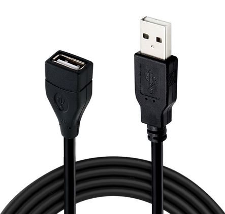 USB-удлинитель 250 см с фильтром (папа-мама) 